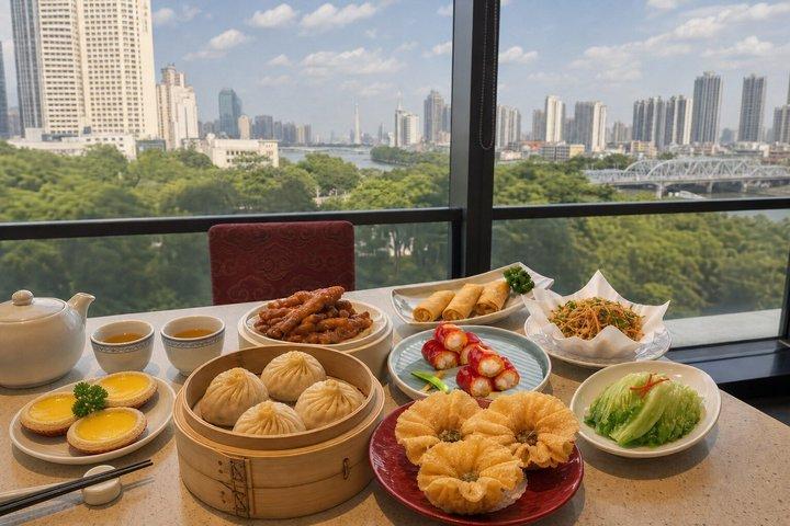 Private Guangzhou Lion Dance Workshop Dim Sum& Tai Chi Experience