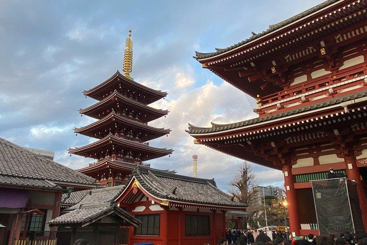 東京浅草相撲ショー浅草寺ツアーとちゃんこ鍋ランチ