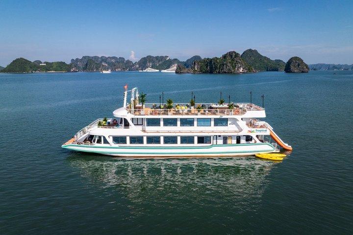 カバ島とランハ湾クルーズ（カヤックと水泳付き）