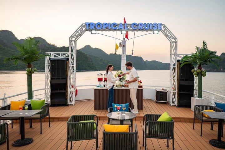 カバ島とランハ湾クルーズ（カヤックと水泳付き）