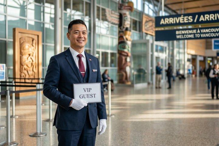 Vancouver : YVR flygplats privat transfer till / från centrum