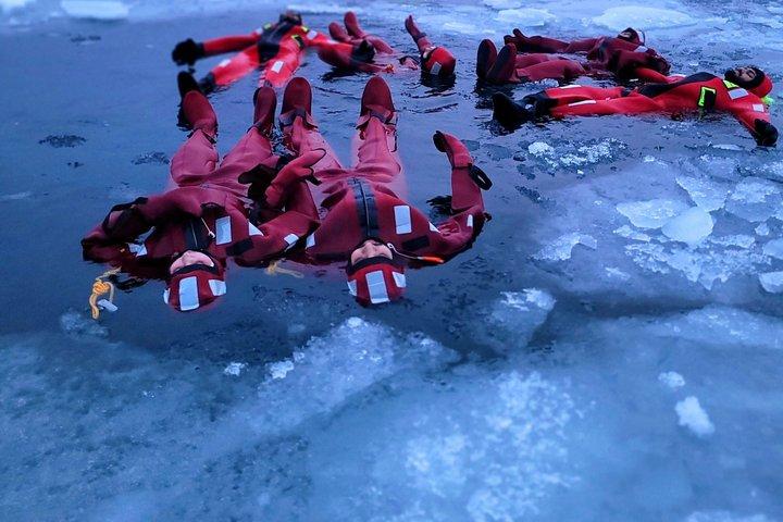 トロンソ発の北極海砕氷船および氷上探検