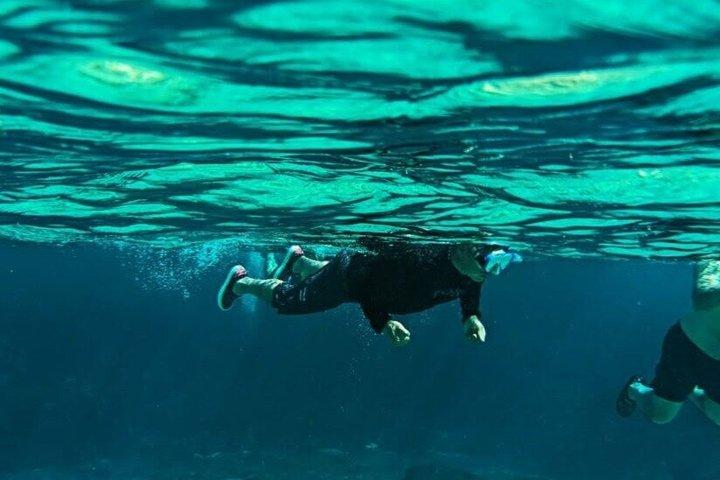 ラゴス：ポンタ・ダ・ピエダーデの海の洞窟とシュノーケリング
