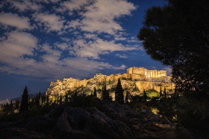 Private Athens by Night Walking Tour with a Licensed Guide