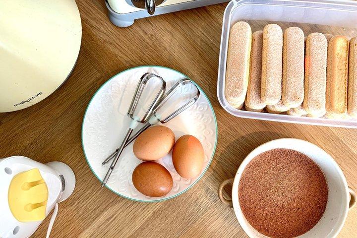 Cooking Italyによるヴェローナパスタ＆ティラミスク料理教室とワイン
