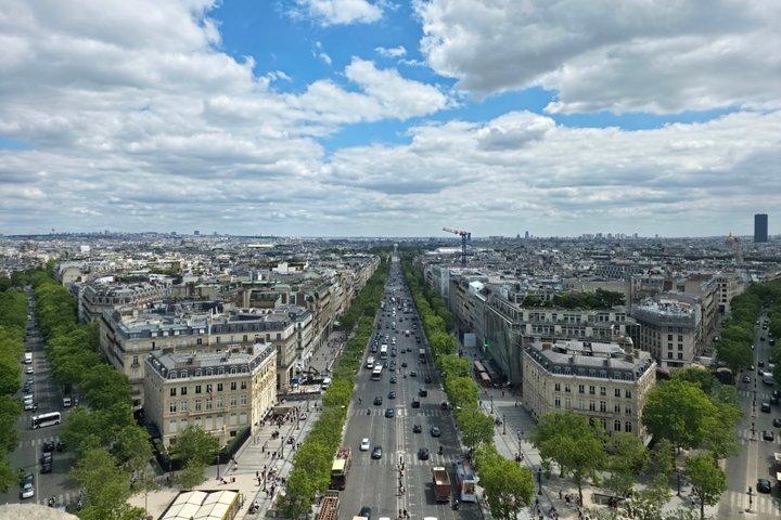 Tickets voor het dak van de Arc de Triomphe - Optionele Privé Gids