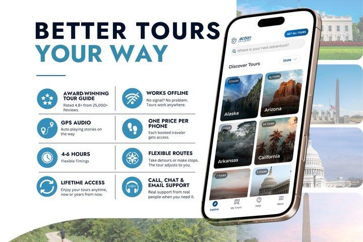 Washington DC Monuments Self-Guided Walking Audio Tour