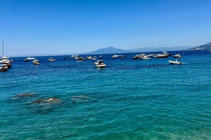 ソレント発カプリ島プライベートボートツアー（7時間）