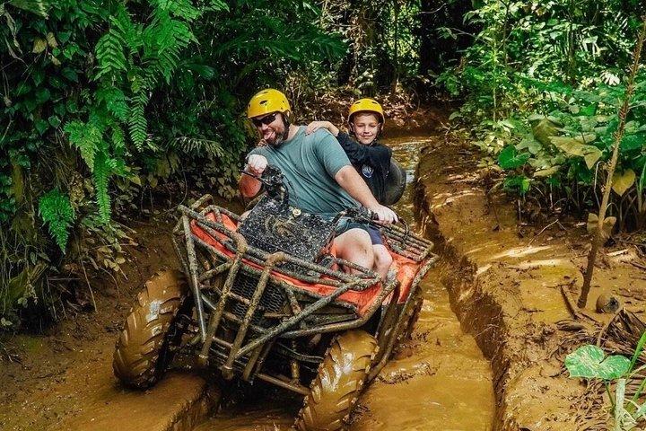 Ubud ATV Ride through Elephant Cave Monkey Forest and Waterfall