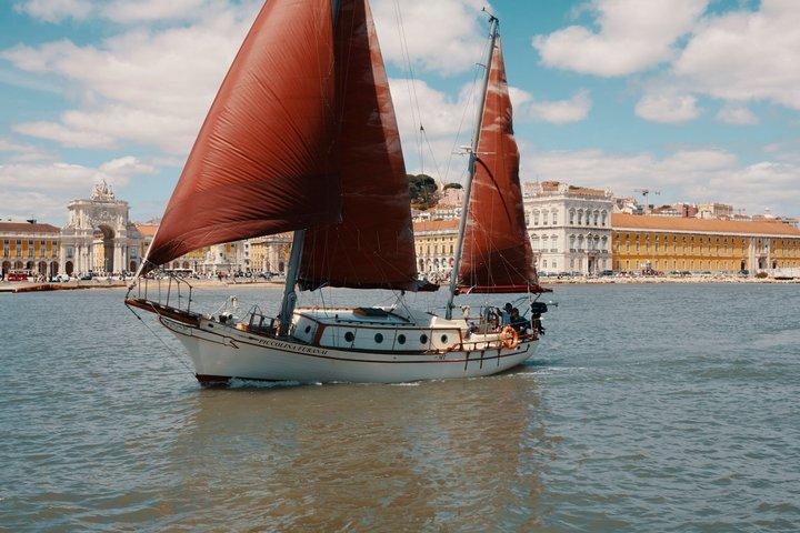Lisbon - Romantic Sunset Cruise on a Vintage Sailboat