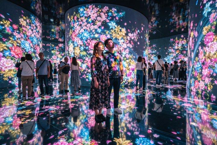 東京プライベートツアー：チームラボボーダレス＆東京シティビュー