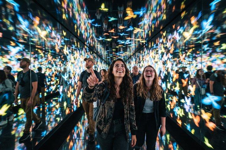 Visite privée de Tokyo : teamLab Borderless & Imperial Palace