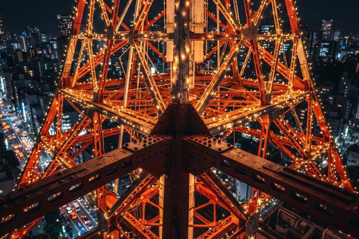 東京ナイトツアー：東京タワースカイライン＆麻布フードウォーク