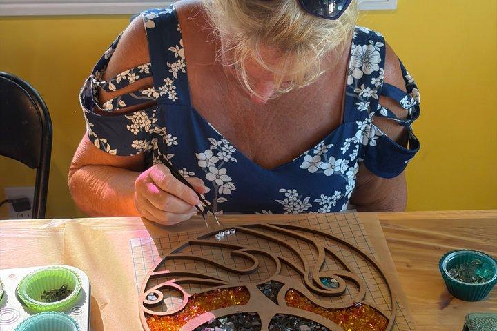 Vidro e Resina Maui Suncatcher Workshop em Paia