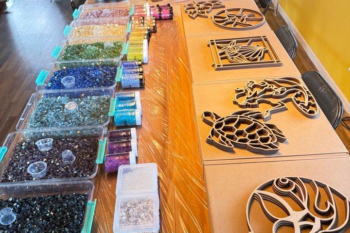 Vidro e Resina Maui Suncatcher Workshop em Paia