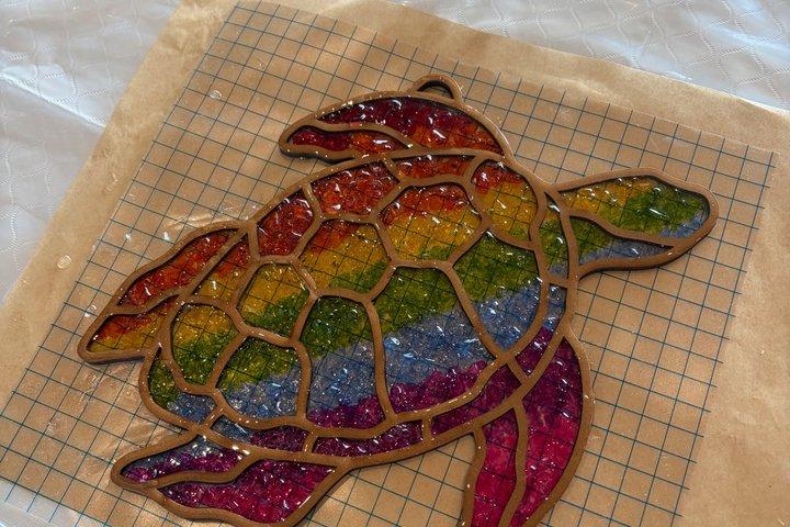 Vidro e Resina Maui Suncatcher Workshop em Paia