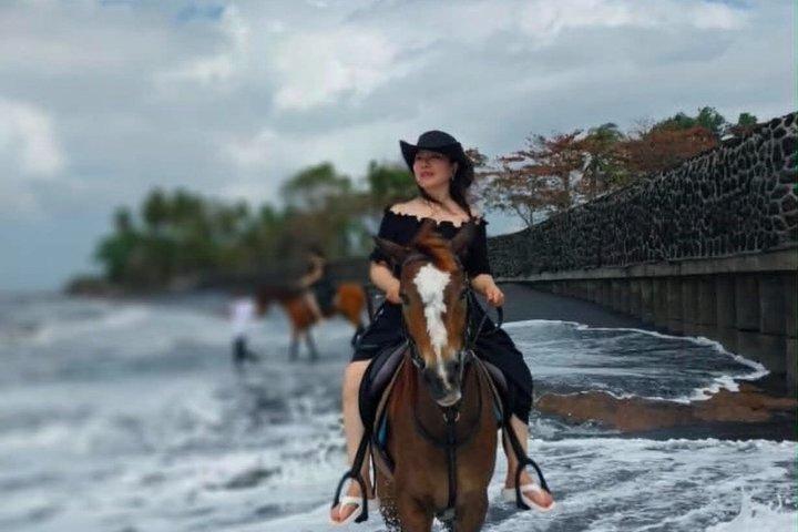 Private Bali Horse riding at saba beach