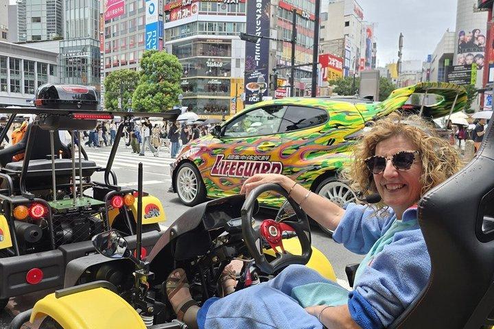 Tokyo Shibuya Go Kart Tour from Nihonbashi