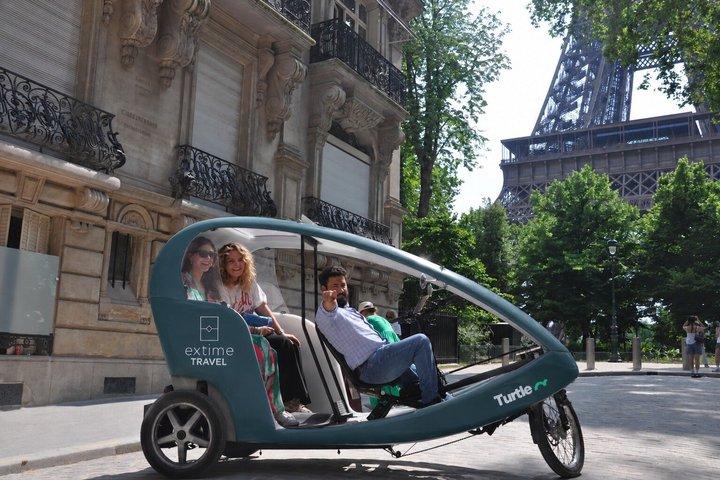 Privat pedicab-tur i Paris med kommentarer