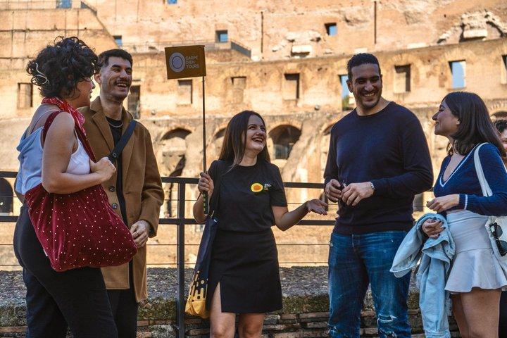 Visita guiada al Coliseo, la Colina Palatina y el Foro Romano
