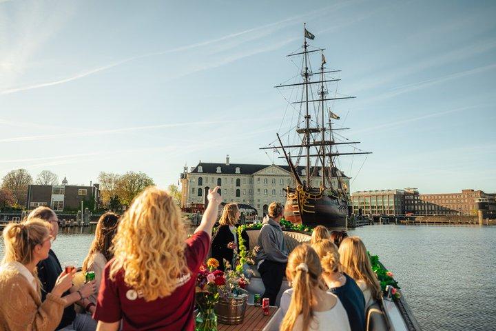 Amsterdam: Cruzeiro do Canal Alemão com bebidas ilimitadas