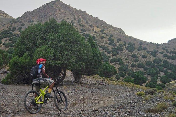 マラケシュからベルベル人の村々を巡るアトラス山脈自転車ツアー