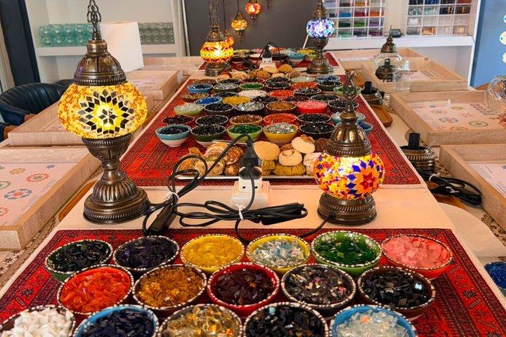 Istanbul Turkish Mosaic Lamp Workshop in Suleymaniye All Included