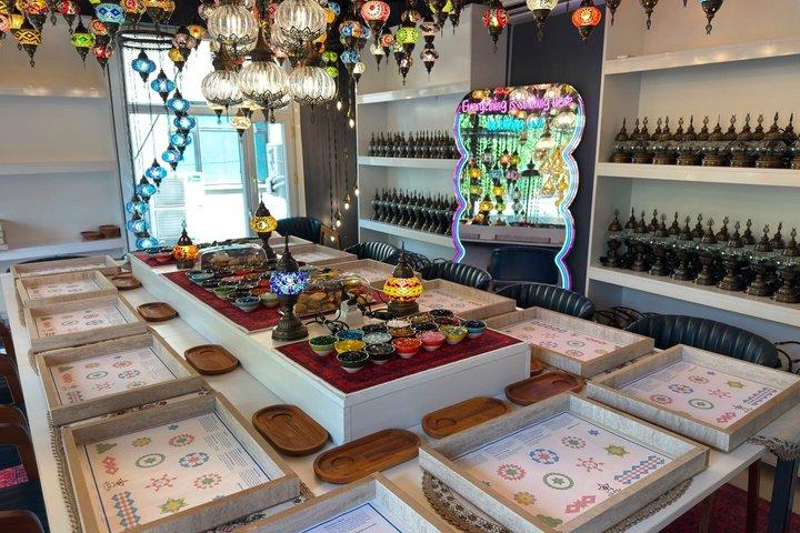 Istanbul Turkish Mosaic Lamp Workshop in Suleymaniye All Included