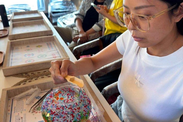 Istanbul Turkish Mosaic Lamp Workshop in Suleymaniye All Included