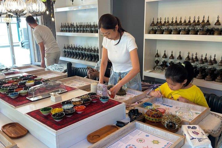 Istanbul Turkish Mosaic Lamp Workshop in Suleymaniye All Included