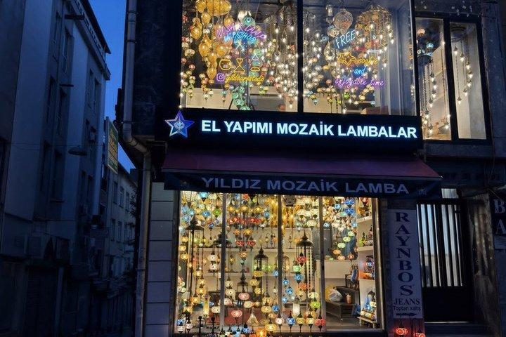 Istanbul Turkish Mosaic Lamp Workshop in Suleymaniye All Included
