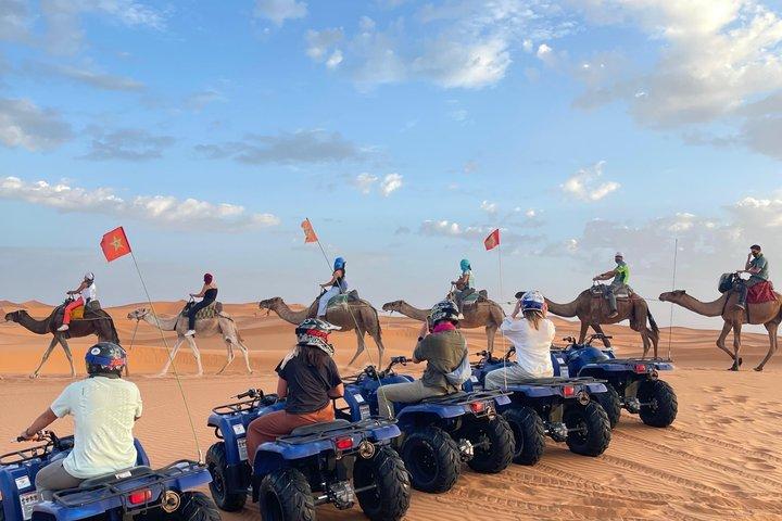 メルズーガ：サハラ砂漠のクワッドバイクアドベンチャー