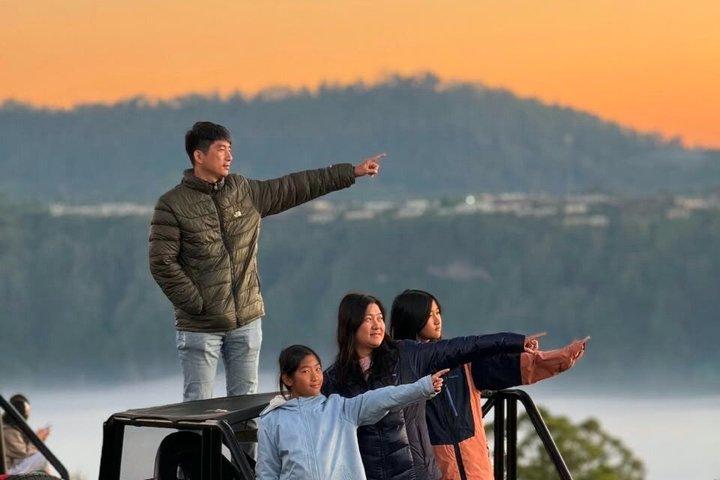 マウントバトゥールサンライズジープ温泉付き