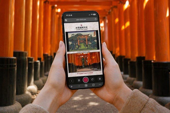 Experiencia fotográfica de Ukiyo-e de Kioto autoguiada: Arte del pasado y del presente