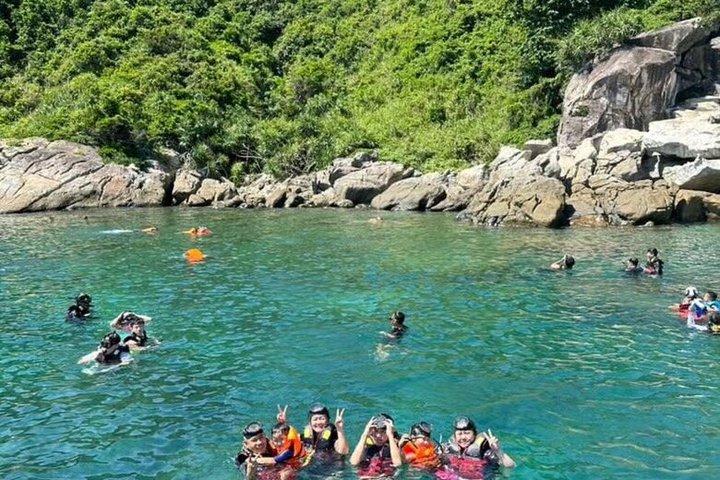 ダナンかホイアン：チャム諸島シュノーケリング少人数ツアー