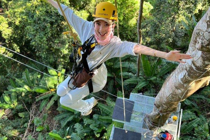 Phuket Zipline Jungle Canopy Experience with Treetop Views