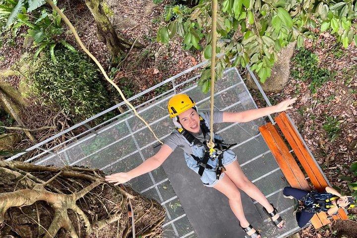 Phuket Zipline Jungle Canopy Experience with Treetop Views