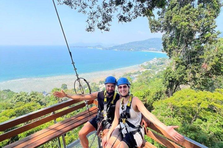 Phuket Zipline Jungle Canopy Experience with Treetop Views