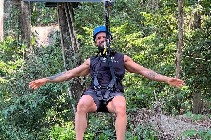 Phuket Zipline Jungle Canopy Experience with Treetop Views