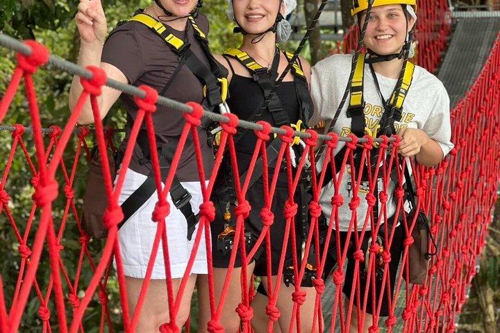 Phuket Zipline Jungle Canopy Experience with Treetop Views