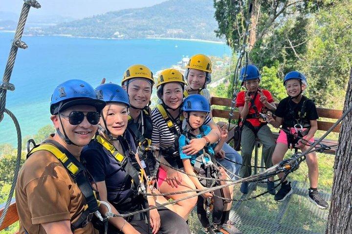 Phuket Zipline Jungle Canopy Experience with Treetop Views