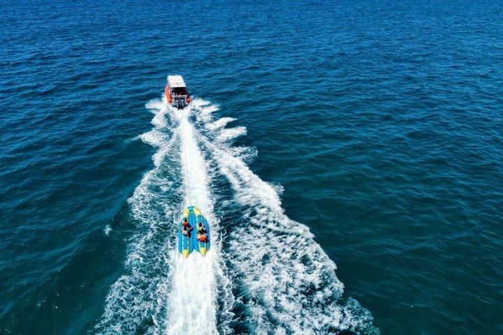 バリの海岸観光 ウブドツアー スパとベノアウォータースポーツ付き