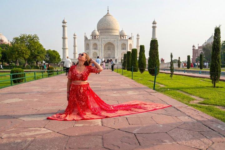 Desde Delhi : Excursión privada de 6 días al Triángulo de Oro con salida del sol Taj
