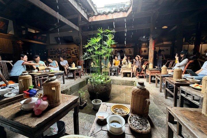 道教茶廟と印章 成都文化体験デー