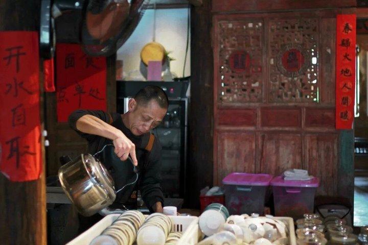 道教茶廟と印章 成都文化体験デー
