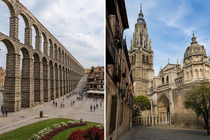 Privétocht Toledo & Segovia vanuit Madrid met toegang tot het Alcázar
