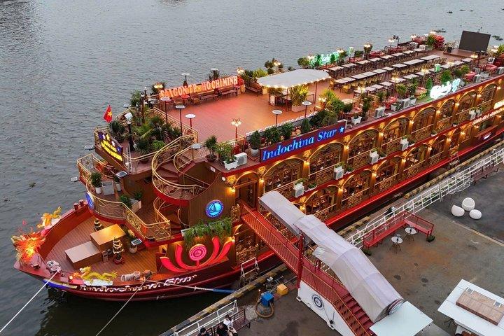 Saigon River: Dinner on Cruise - Buffet with Live Music