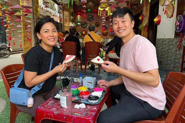 ハノイ：半日香の村＆伝統的な帽子作りツアー