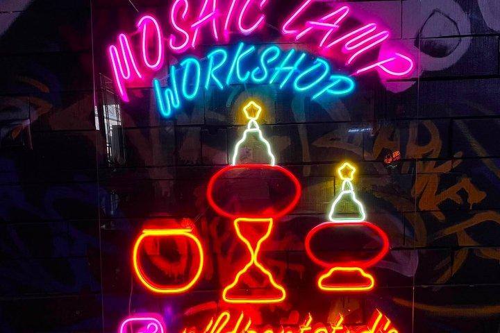 Istanbul Turkish Mosaic Lamp Workshop in Suleymaniye All Included
