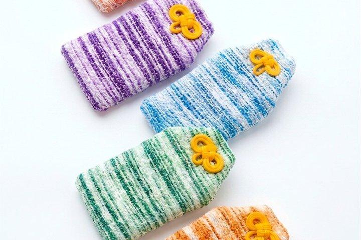 京都:マインドフル織りとお守り作り